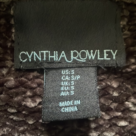 Cynthia Rowley Women’s Brown Knit Turtle Neck Sweater in Size Small - Picture 5 of 7